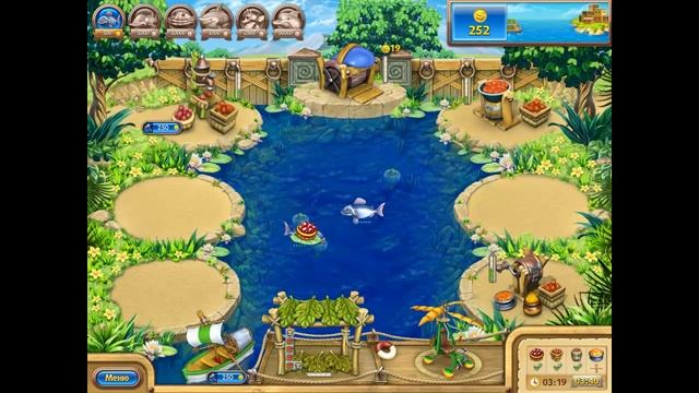 Веселая ферма рыбный день прохождение игры / Farm Frenzy