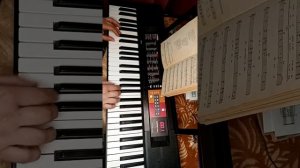 Учимся играть на синтезаторе/простая мелодия/Лаванда- cover/learning to play/simple melody/Lavender