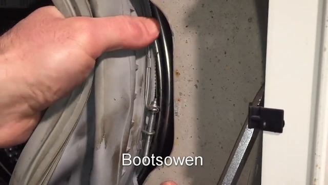 How to replace a Bosch washing machine door rubber смотреть онлайн