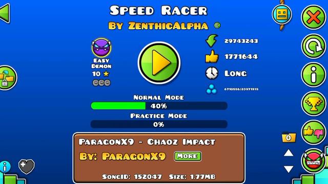 много левелов, не знаю чё(geometry dash) смотреть онлайн