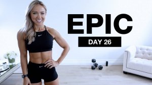 Caroline Girvan - Day 26 of EPIC _ Dumbbell Full Body Strength Workout [COMPLEXES]