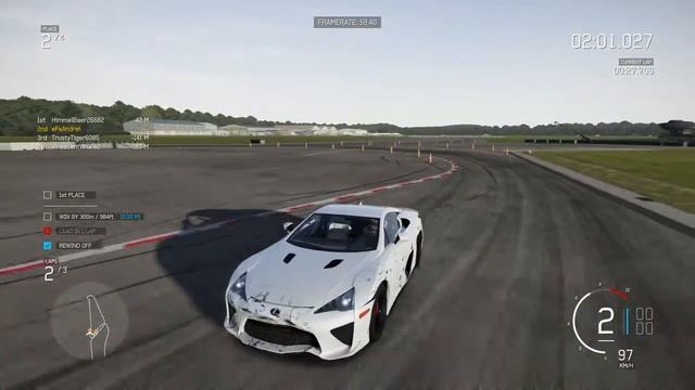 Forza Motorsport 6 Apex - Lexus LFA 2010 - Super Race - TopGear - Full Circuit смотреть онлайн