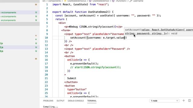 ReactJS 2020 สอน React Hook Ep2# useState Object смотреть онлайн