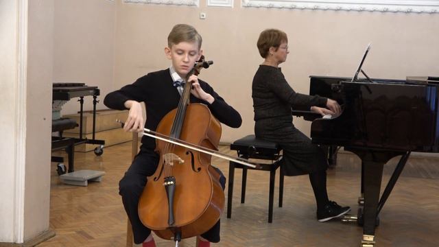 C.С.Прокофьев. Кошка. Москвитин Андрей (препод. Наумова Р.З). Юниоры-1 (11-14л.)