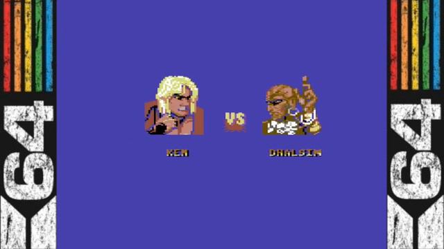 Street fighter 2 championship edition demo - C64 (quick play) смотреть онлайн