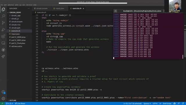 zku.ONE (March 2022 Cohort) Week 1: circom Tutorial and Demonstration смотреть онлайн