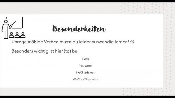 #Englisch Listen & Learn – Simple Past