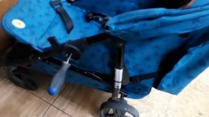 Замена тросов в механизме сложения коляски двойня