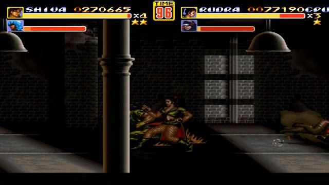 Streets Of Rage Remake V5.1 - Mod - Streets Of Gotham (Shiva And Rudra Gameplay)