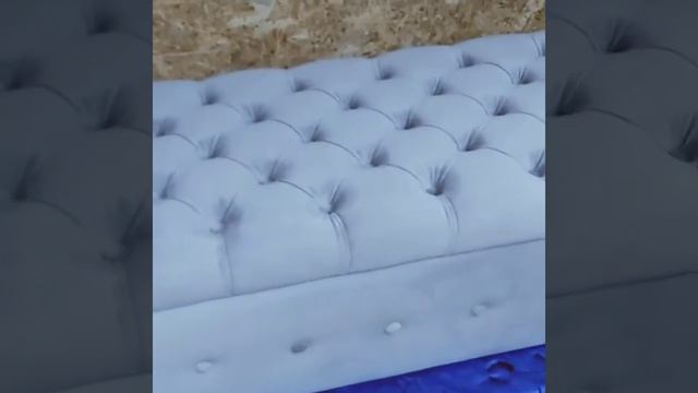 Пуф - банкетка с подлокотниками и внутренним ящиком. 29 февраля 2020 г.