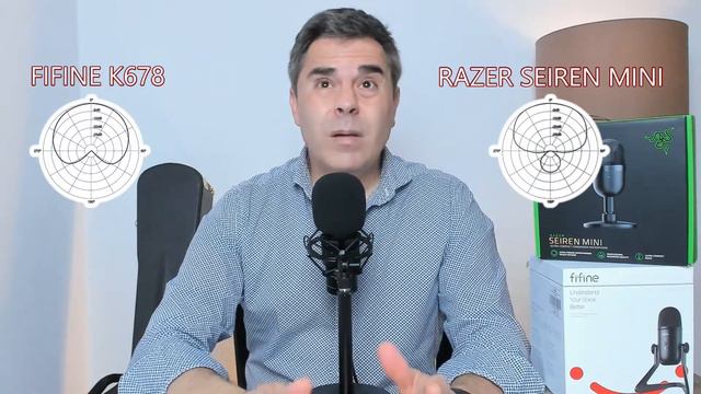 FIFINE K678 Vs RAZER SEIREN MINI: DESEMPAQUETADO, CARACTERÍSTICAS Y TEST DE SONIDO. смотреть онлайн
