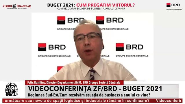 VIDEOCONFERINȚA ZF/BRD BUGET 2021 смотреть онлайн