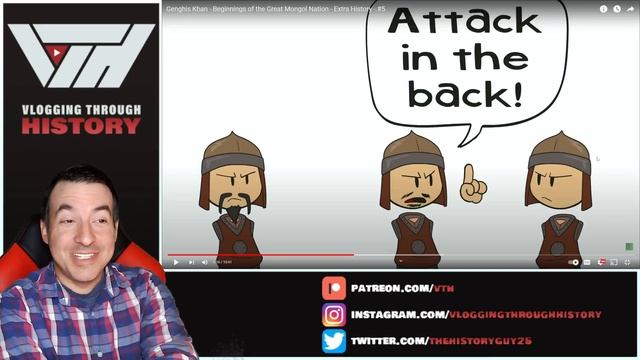 Historian Reacts - Genghis Khan - Beginnings of the Great Mongol Nation - Extra History - #5 смотреть онлайн