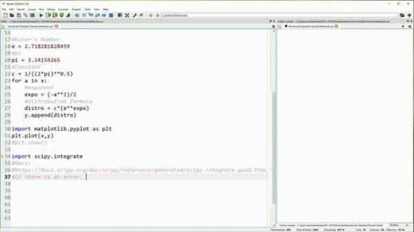 Calculating the Z-Table and the Standard Normal Distribution with Python
