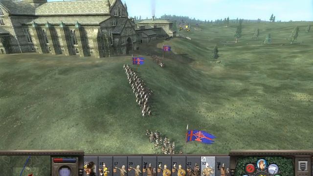 Киевская Русь против Священная Римская Империя, Глюк в Игре , противник на некоторое время застыл смотреть онлайн