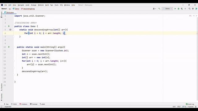 SORT AN ARRAY IN DESCENGING ORDER JAVA PROGRAMMING NO SOUND COPY CODE смотреть онлайн