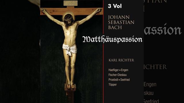 Matthaeuspassion, BWV 244 - St. Matthew Passion, BWV 244. Erster Teil - Part 1: Rezitativ -... смотреть онлайн