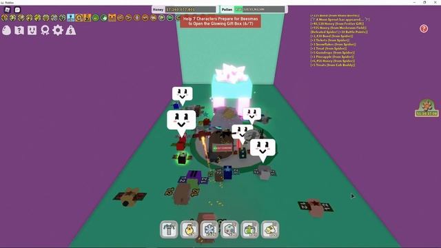 ALL GIFT BOX LOCATIONS || Roblox Bee Swarm Simulator || Beesmas 2020/2021 смотреть онлайн