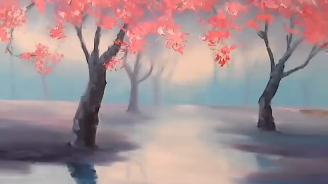 Как нарисовать пейзаж. Мастер-класс живописи смотреть онлайн