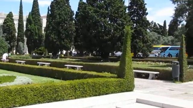 Лиссабон, фонтан и монастырь иеронимитов (Жеронимуш) смотреть онлайн