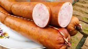 Душирование колбас, производство колбас дома. Делаем колбасу без потерь! Колбаса в духовке!