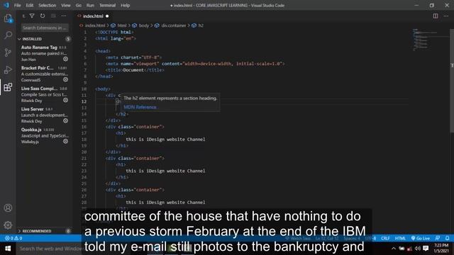 Top 5 Visual Studio Code extension every programmer should have |5 Awesome Visual Code Extensions смотреть онлайн