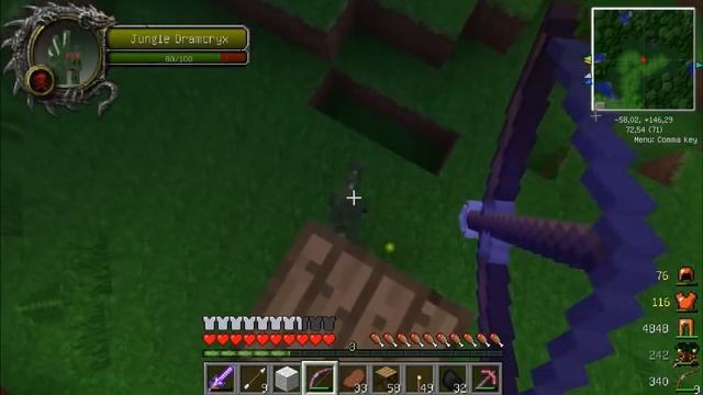 Minecraft   Радуга   107   Дом в джунглях