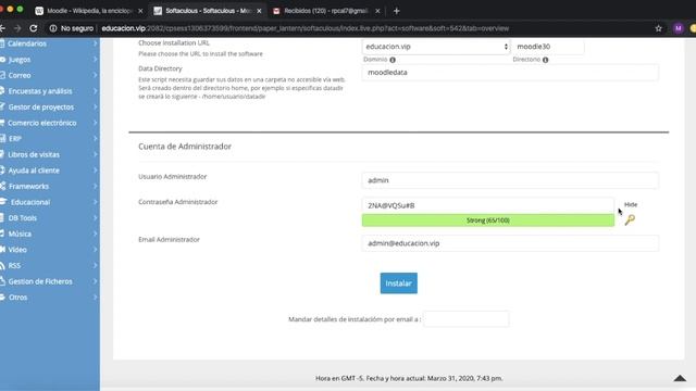 Como INSTALAR Moodle en un Hosting desde Cpanel смотреть онлайн