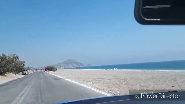 Дорога вдоль пляжа Афанду смотреть онлайн