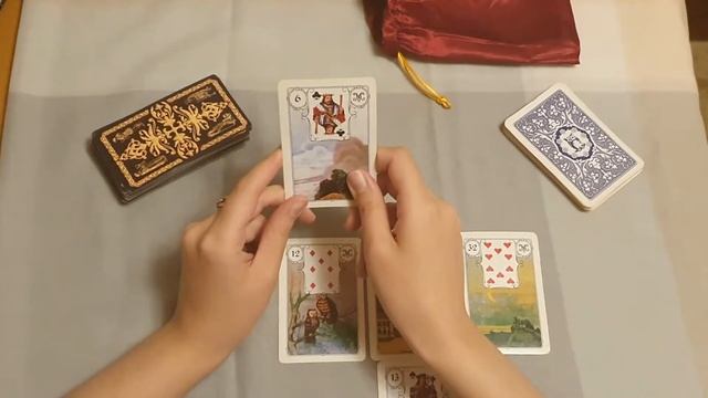 Гадание на картах Lenormand на любовь смотреть онлайн
