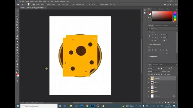 Photoshop: Build a Burger - Working with Layers смотреть онлайн