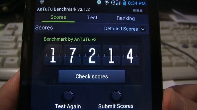 LENOVO K860i Тесты ANTUTU смотреть онлайн