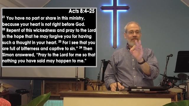 Sermon | Simon The Magician And The Salvation Of The Samaritans | Acts 8:4–25 (11/05/23)