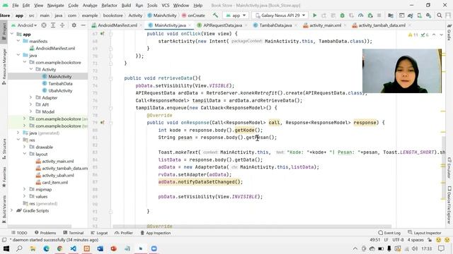 CRUD MYSQL Android Studio Book Store смотреть онлайн