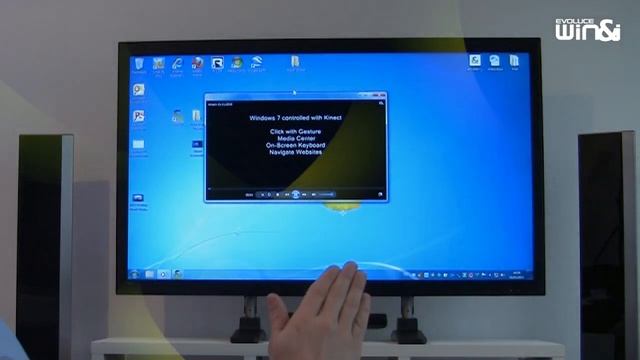 Kinect controls Windows 7- WIN&I смотреть онлайн