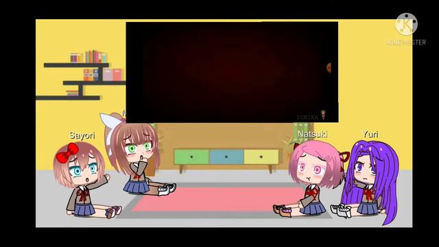 DDLC react to undertale Au part 3 смотреть онлайн