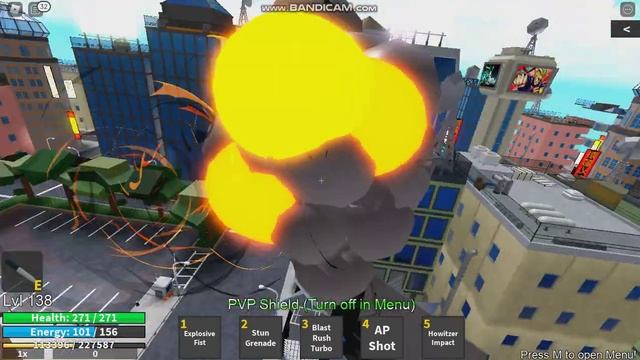 My Hero Mania - Explosion - Roblox смотреть онлайн