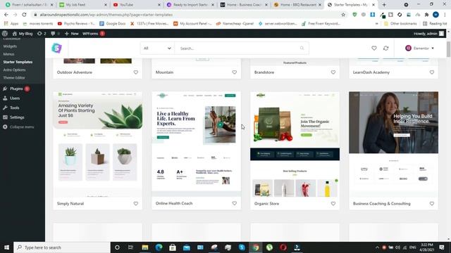 How to make a WORDPRESS WEBSITE in just 4 minutes | 2021| English смотреть онлайн