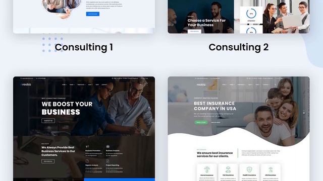 Reobiz - Consulting Business WordPress Theme Free Download смотреть онлайн