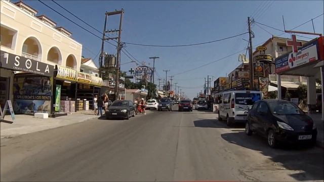 Laganas a day tour by car - Zakynthos - july 2022 смотреть онлайн