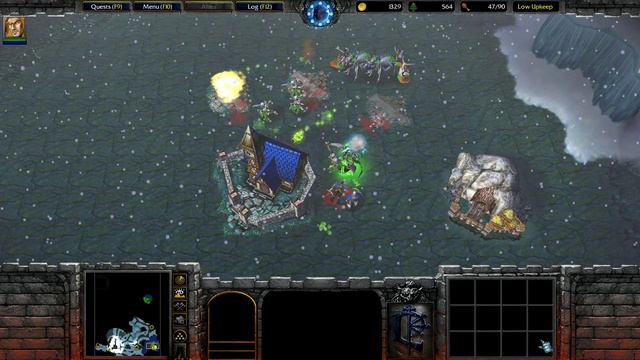 WARCRAFT III REIGN OF CHAOS | THE SCOURGE OF LORDERON | CHAPTER 9 FROSTMOURNE смотреть онлайн