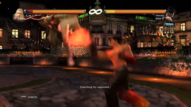 Tekken Revolution - Jin MA Mid-air Cancel Into EWHF