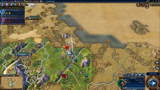 Civilization VI [NL] - Griekenland als Pericles - Deel 6: This is Sparta! смотреть онлайн