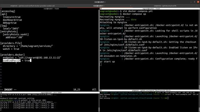 TRAEFIK - 9. PROVIDER DOCKER : RESEAUX ET USEBINDPORTIP смотреть онлайн