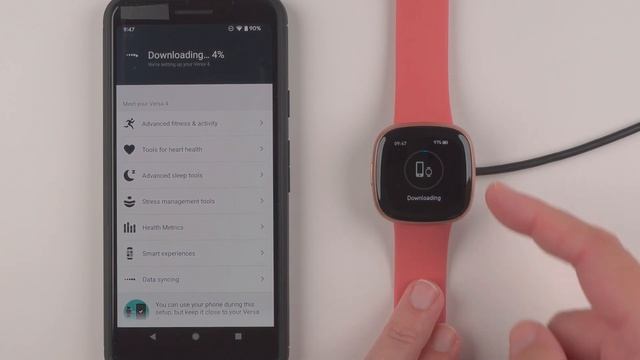 Fitbit Versa 4 Setup (Step-by-Step with Chapters) смотреть онлайн