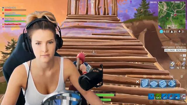 DOING MY MAKEUP WHILE PLAYING Fortnite: Battle Royale! | KittyPlays смотреть онлайн