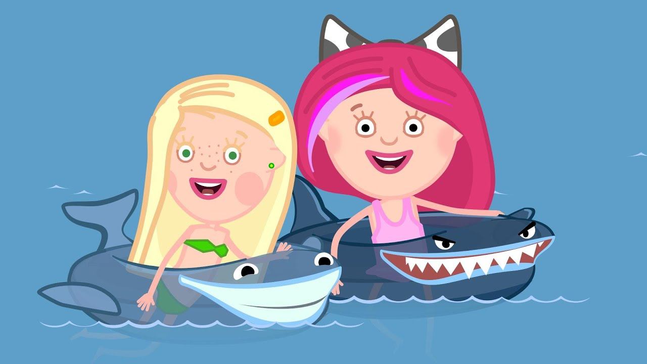 Смарта и Амалия строят замок из песка - Смарта и чудо-сумка