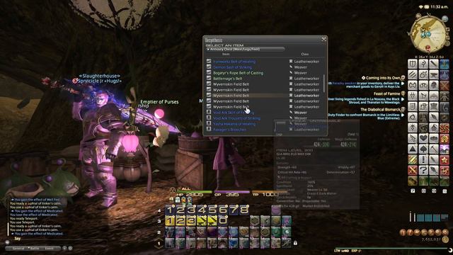 FFXIV 3.3 0908 Leatherworker Desynth 100-180 (Powerlevel Guide) смотреть онлайн