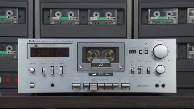Rolls-Royce среди кассетных дек - Technics M-68, от 20 Гц, 1979 год. Редкость. смотреть онлайн