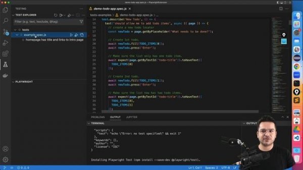 #10 - Install Playwright In Visual Studio Code